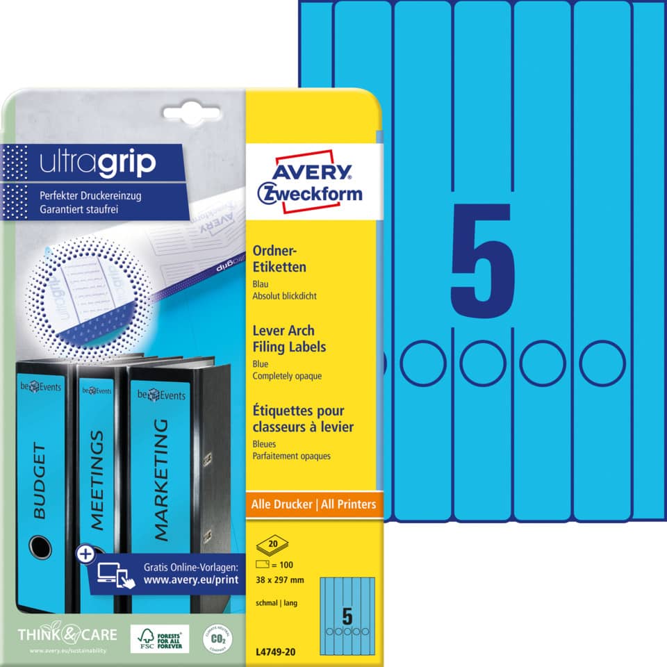 ZWECKFORM L4749-20 100ST