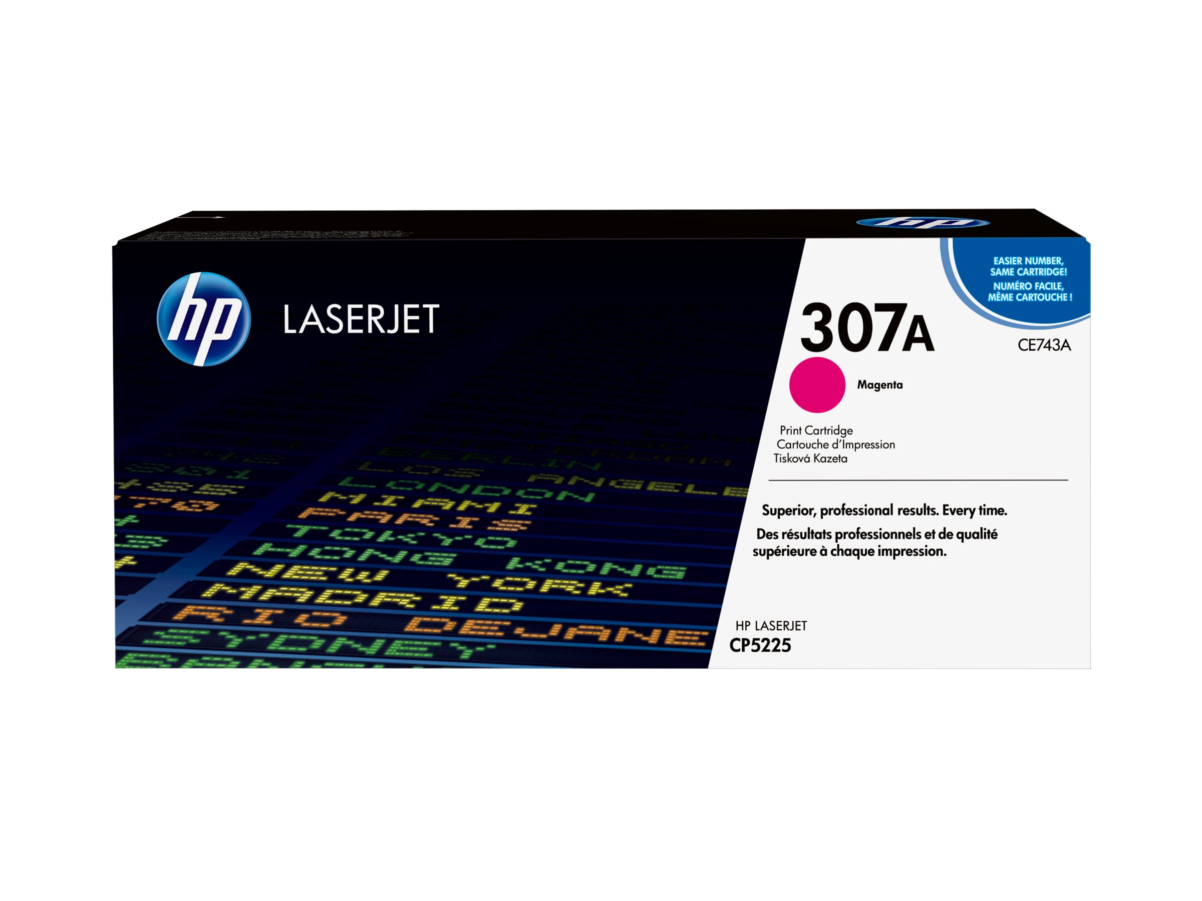 HP 307A - Magenta - original - LaserJet - Tonerpatrone (CE743A)