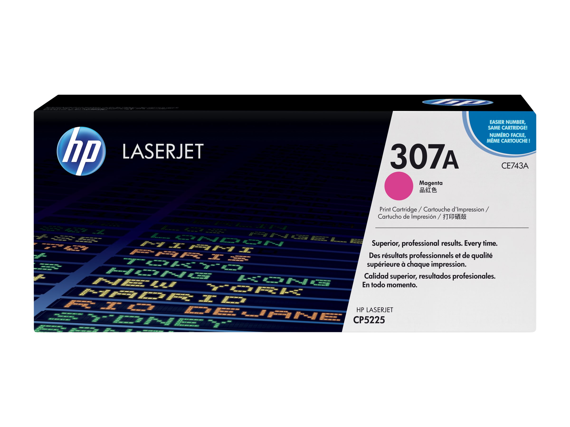 HP 307A - Magenta - original - LaserJet - Tonerpatrone (CE743A)