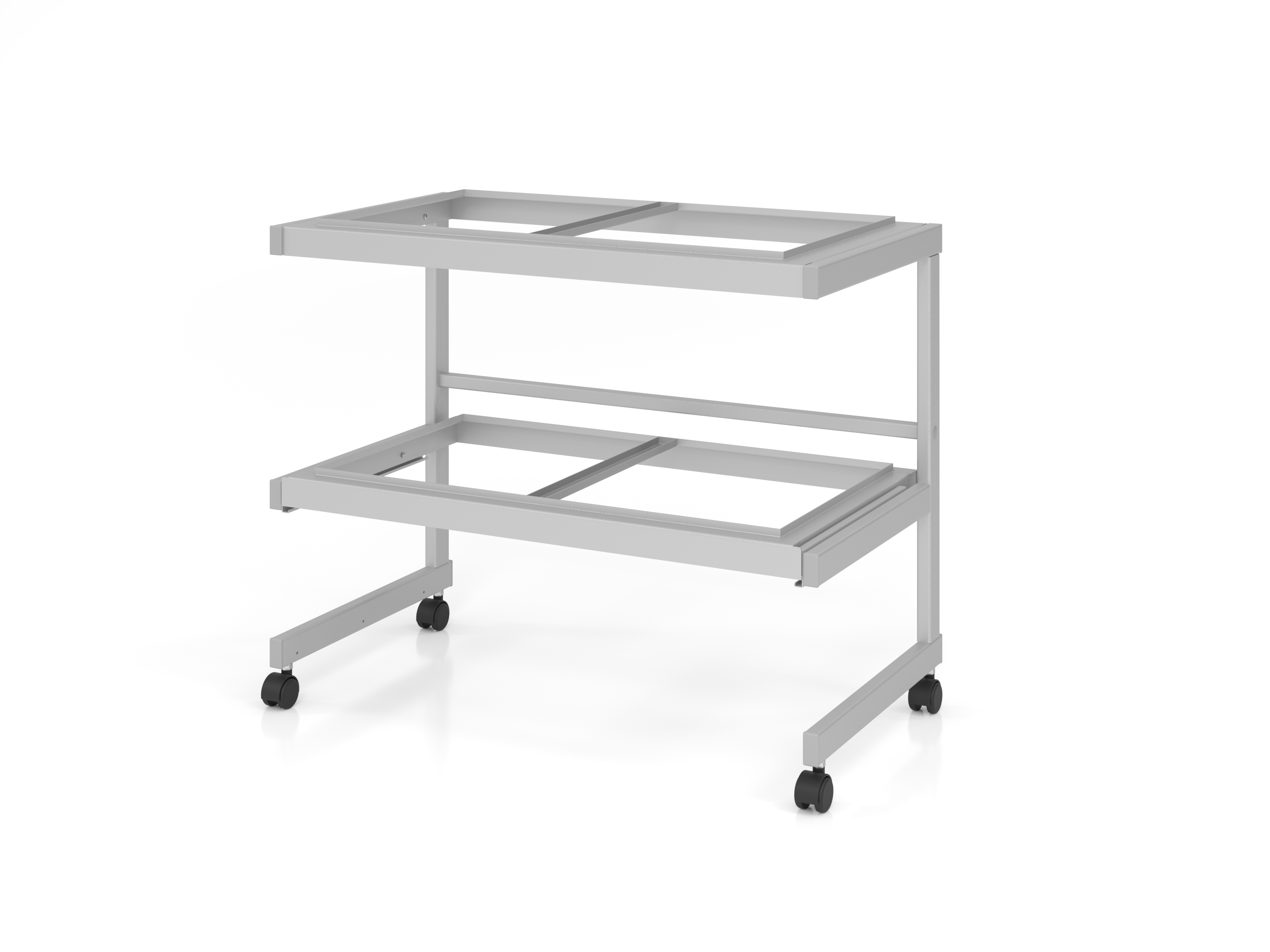 Bürowagen Grau 2 Hängeregister
