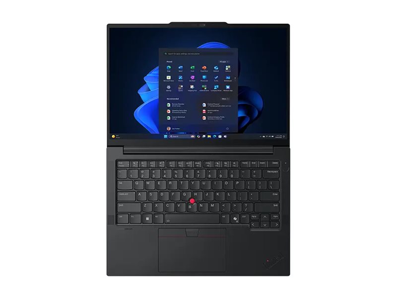 Lenovo ThinkPad E14 Gen 7 21T0 - 180°-Scharnierdesign - AMD Ryzen 5 220 / 3.2 GHz - Win 11 Pro - Radeon 740M - 16 GB RAM - 512 GB SSD TCG Opal Encryption 2, NVMe - 35.6 cm (14")