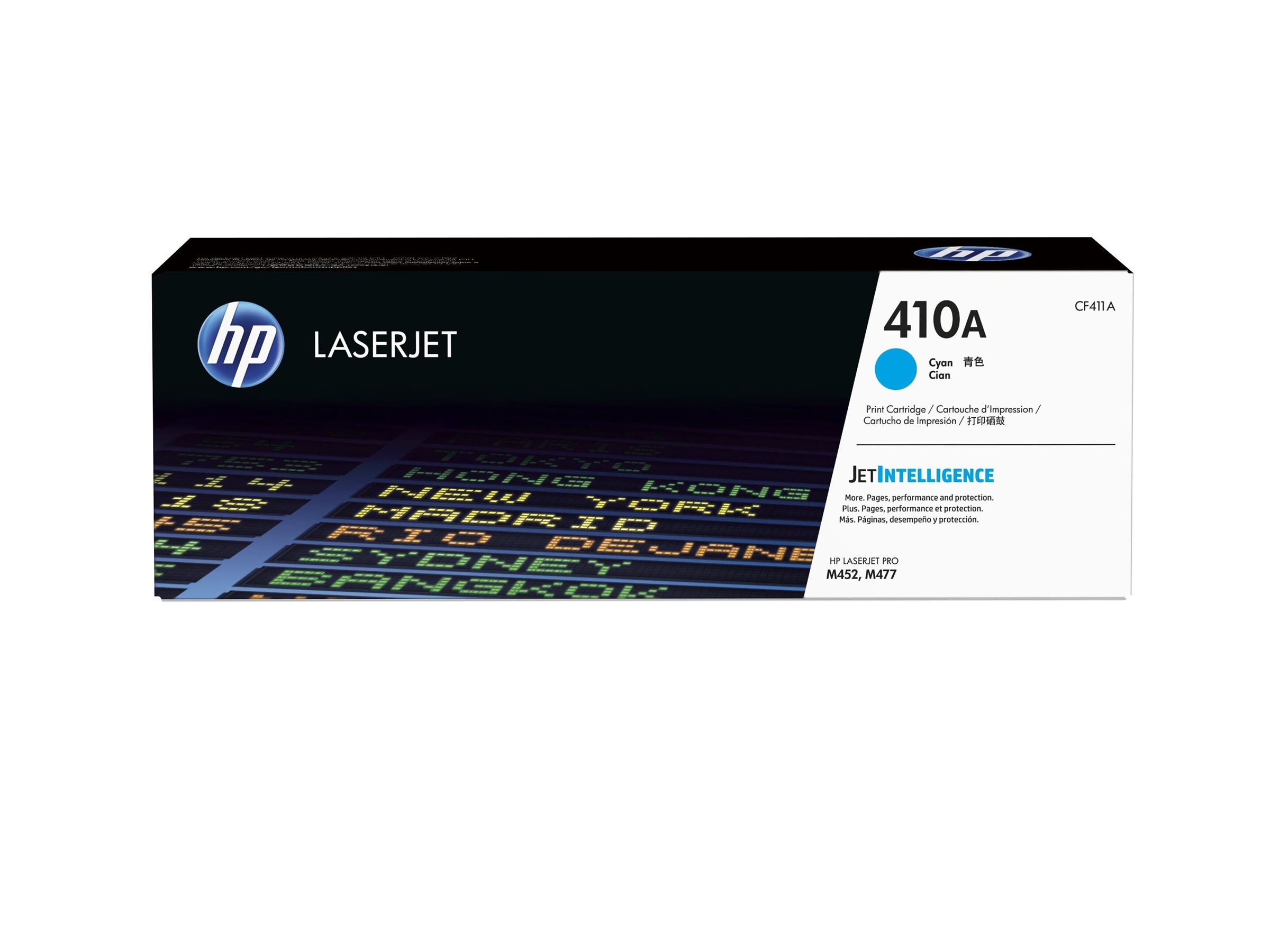 HP 410A - Cyan - original - LaserJet - Tonerpatrone (CF411A)