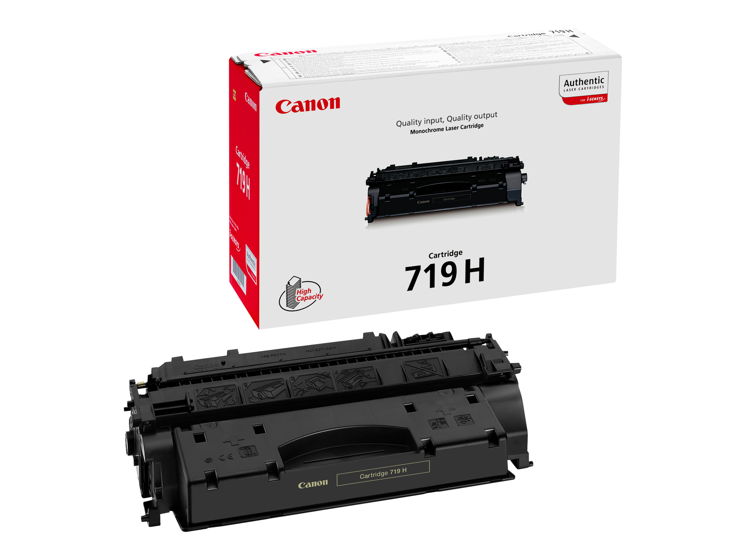 Canon 719 H - Hohe Ergiebigkeit - Schwarz - original