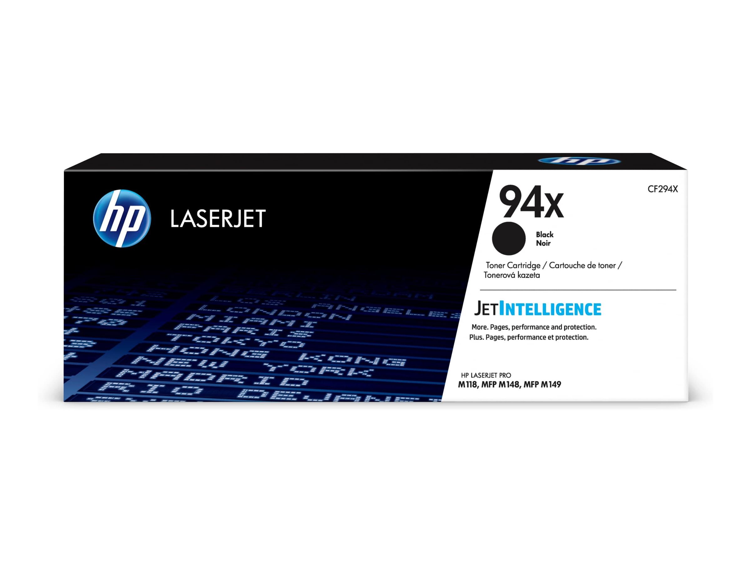 HP 94X - Schwarz - original - LaserJet - Tonerpatrone (CF294X)