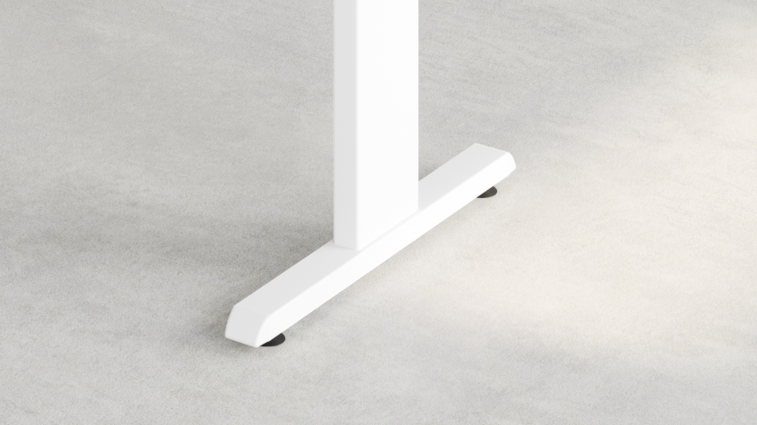 Schreibtischkombi 160x80cm, Asteiche/Weiß