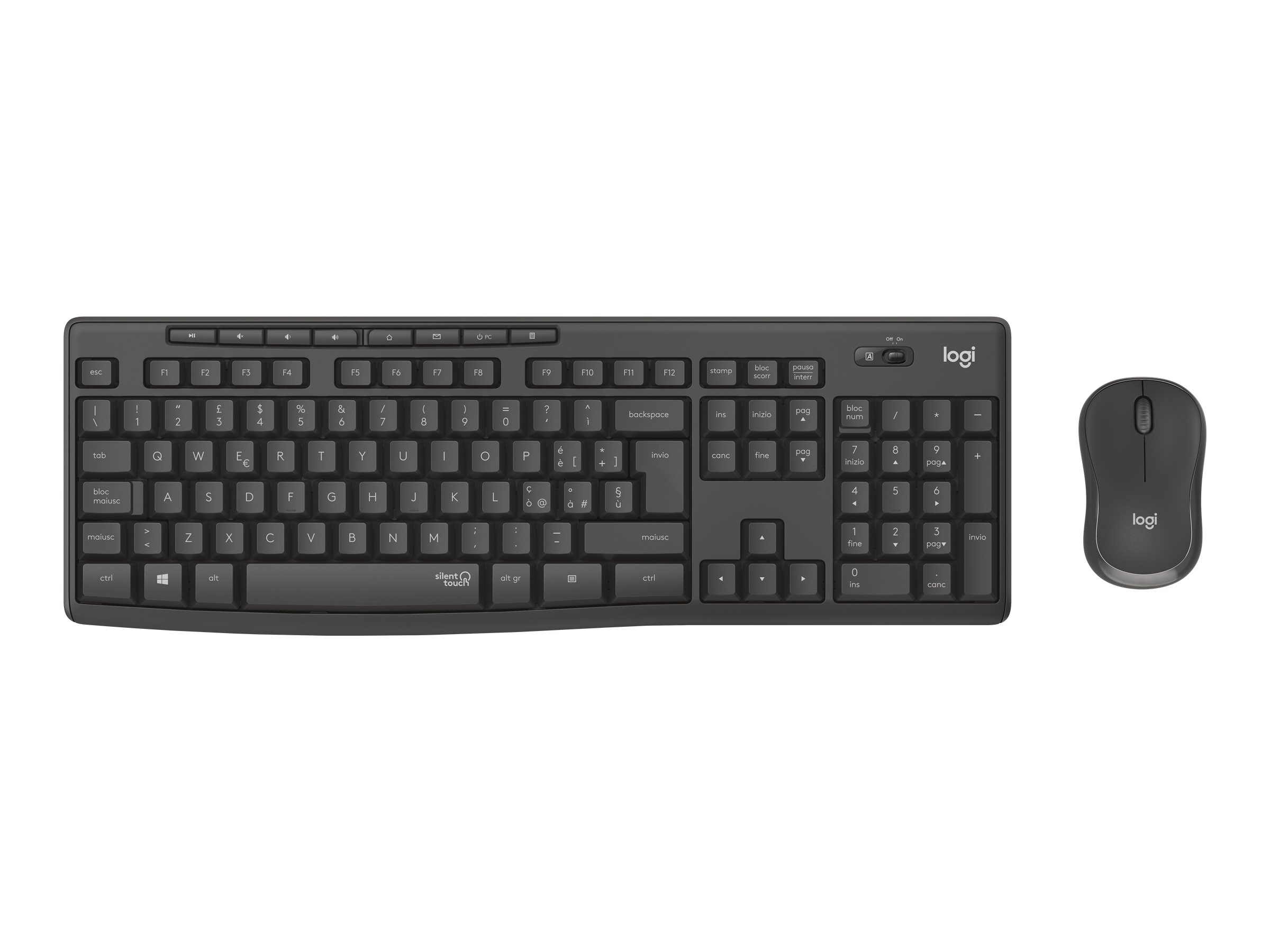 Logitech MK295 Silent - Tastatur-und-Maus-Set