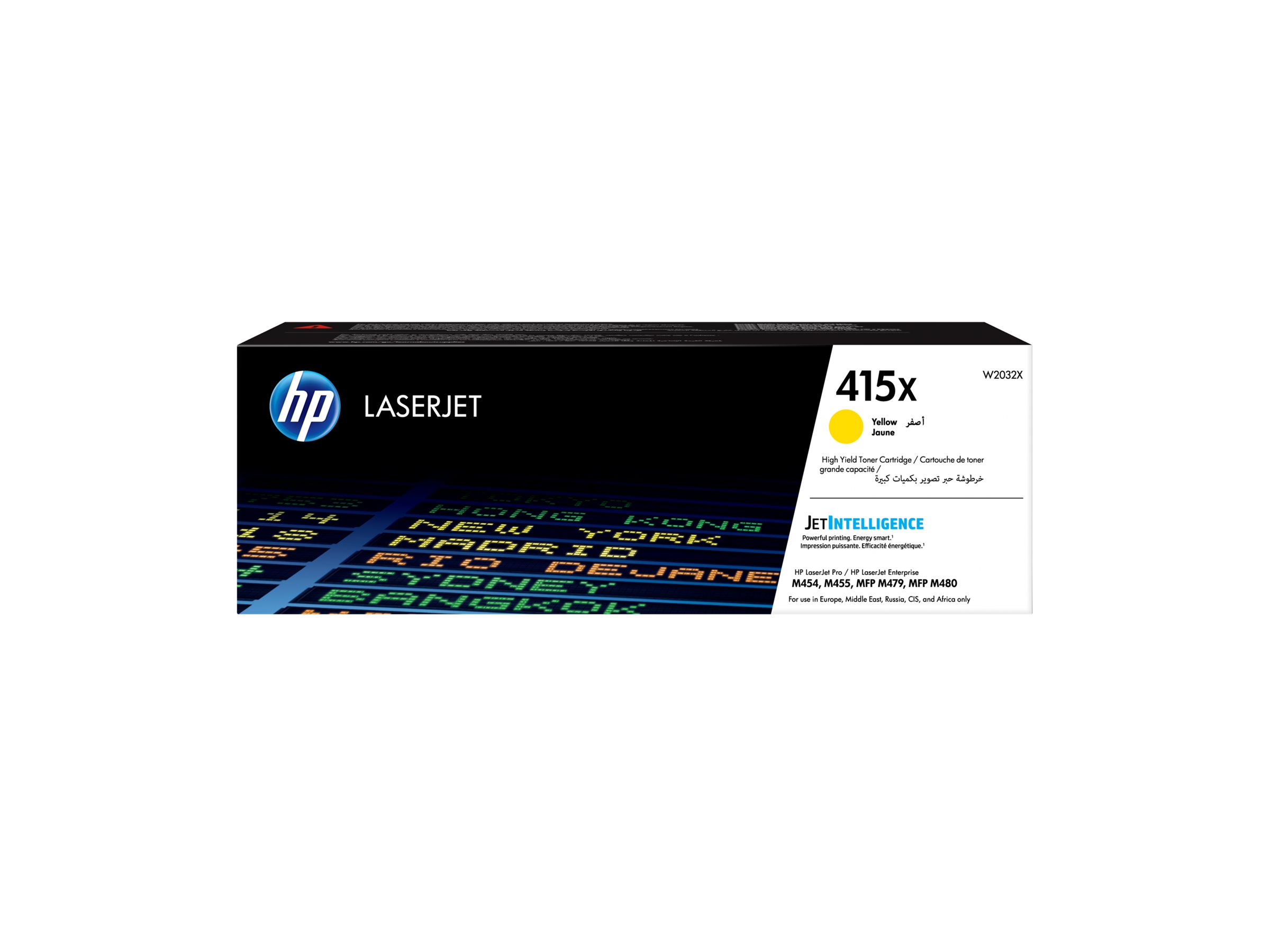 HP 415X - Hohe Ergiebigkeit - Gelb - original - LaserJet - Tonerpatrone (W2032X)