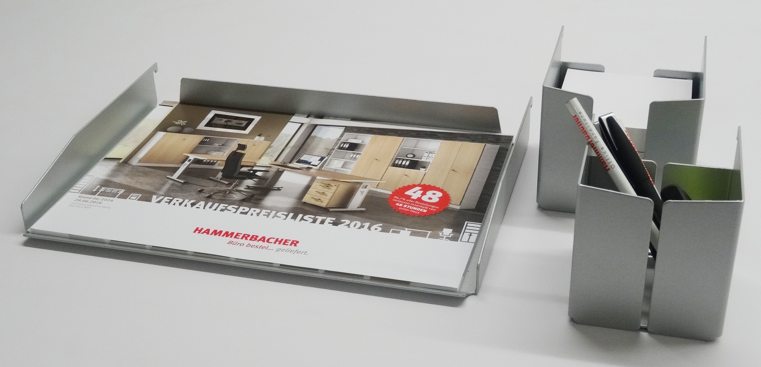 ORGA-Utensilienset, silber