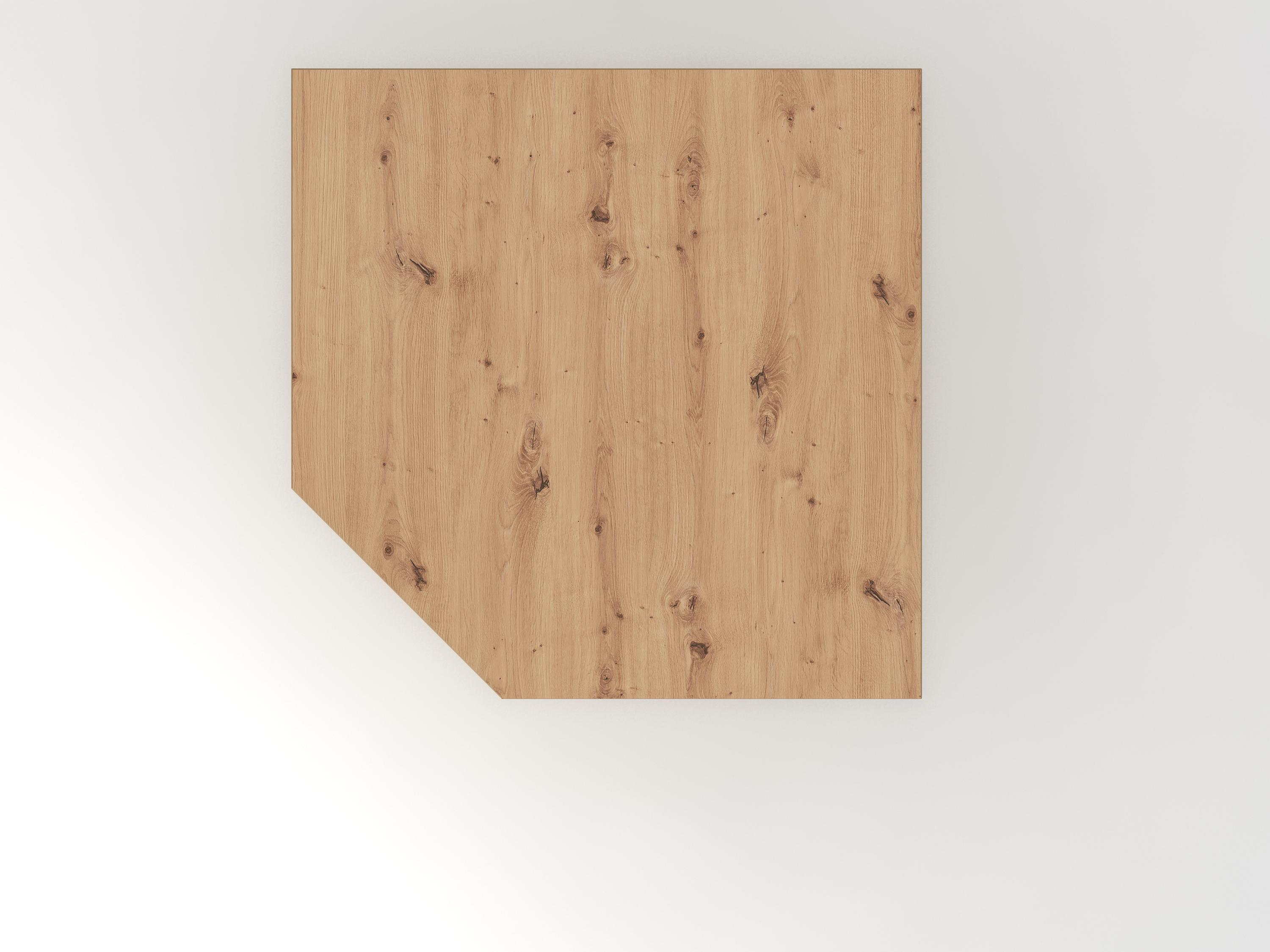 Verkettungsplatte trapezf./STF Asteiche/Silbe