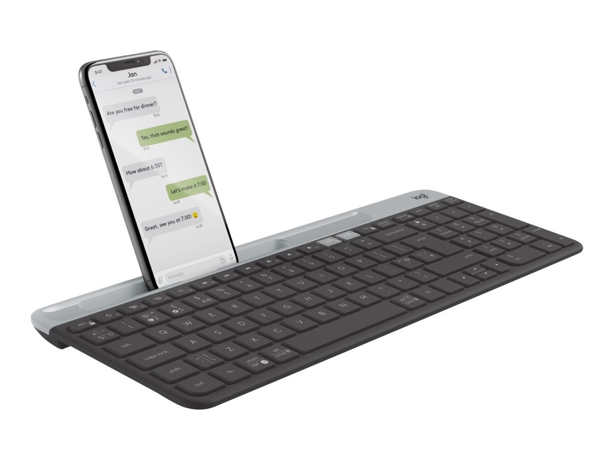 Logitech Slim Multi-Device K580 - Tastatur - kabellos