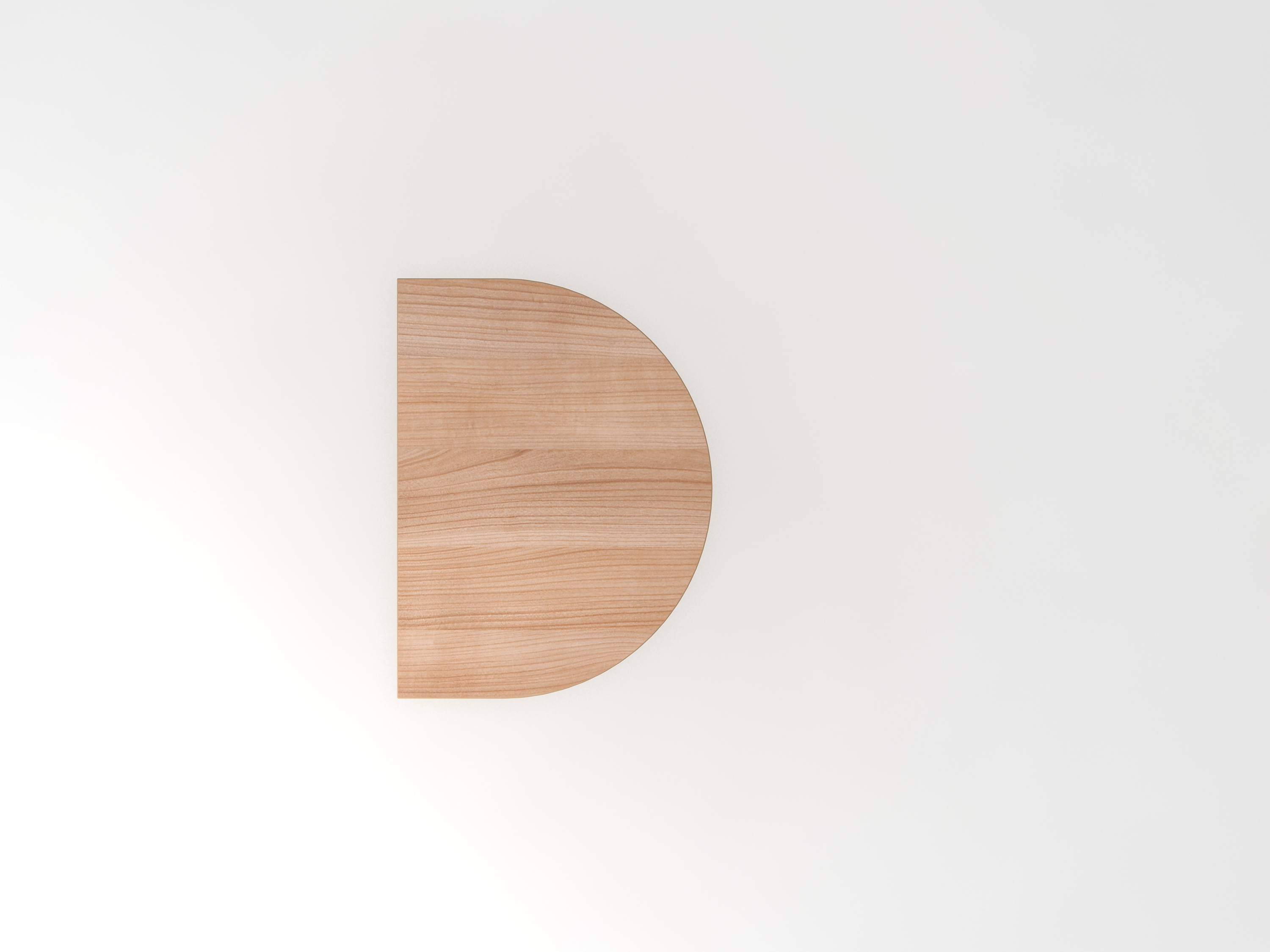 Anbautisch mit STF 60x80cm Nussbaum