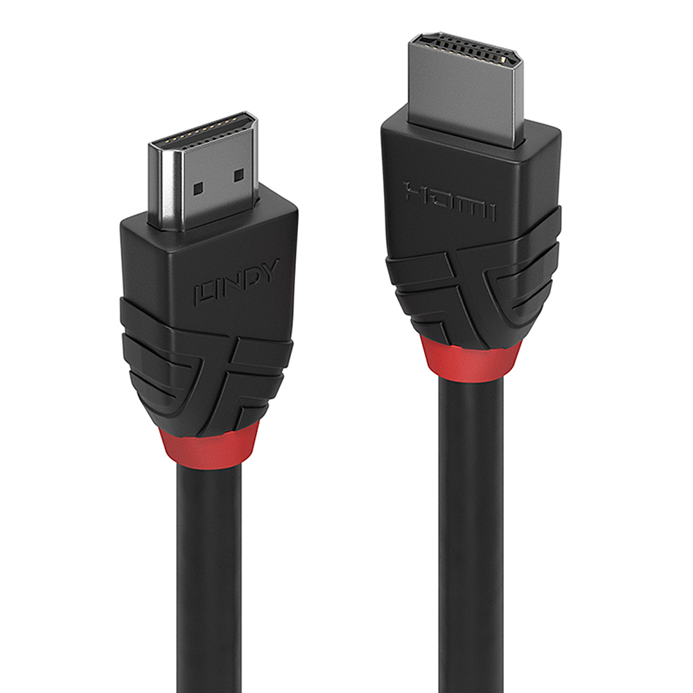 Lindy Black Line - HDMI-Kabel mit Ethernet - HDMI männlich zu HDMI männlich