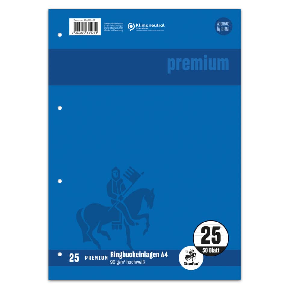 STAUFEN PREMIUM 734033125 4-Loch