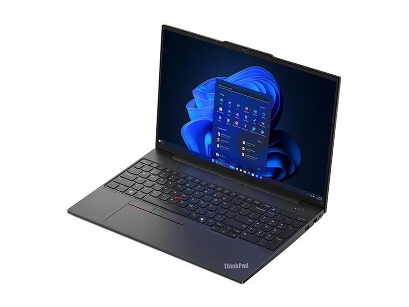 Lenovo ThinkPad E16 Gen 2 21M5 - 180°-Scharnierdesign - AMD Ryzen 5 7535HS / 3.3 GHz - Win 11 Pro - Radeon 660M - 8 GB RAM - 256 GB SSD TCG Opal Encryption 2, NVMe - 40.6 cm (16")
