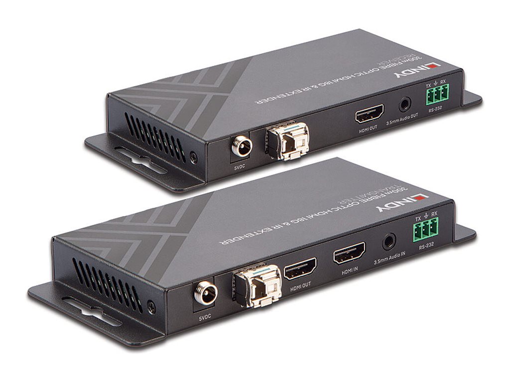 Lindy Fibre Optic HDMI 2.0 18G & IR Extender