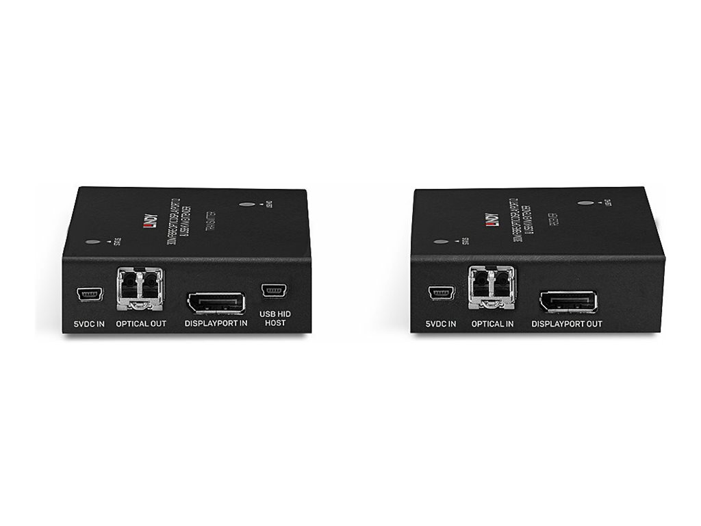 Lindy 300m Fibre Optic DisplayPort 1.2 & USB KVM Extender