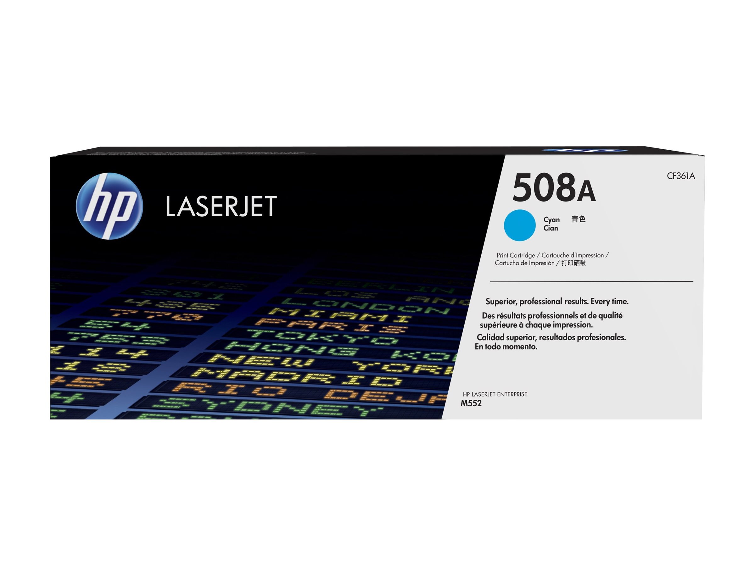 HP 508A - Cyan - original - LaserJet - Tonerpatrone (CF361A)