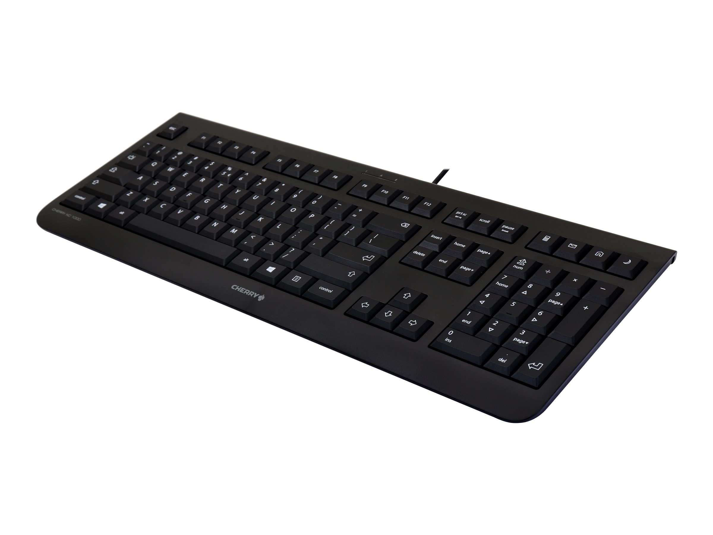 Cherry KC 1000 - Tastatur - USA - Schwarz