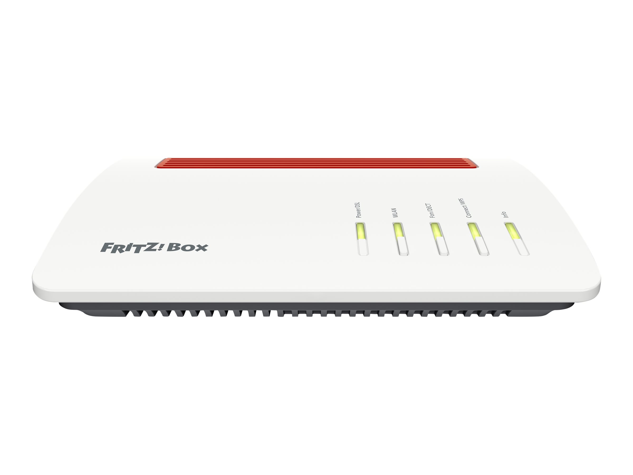 FRITZ! AVM FRITZ!Box 7590 AX - Wireless Router - DSL-Modem 4-Port-Switch - 1GbE - Wi-Fi 6 - Dual-Band - VoIP-Telefonadapter (DECT)