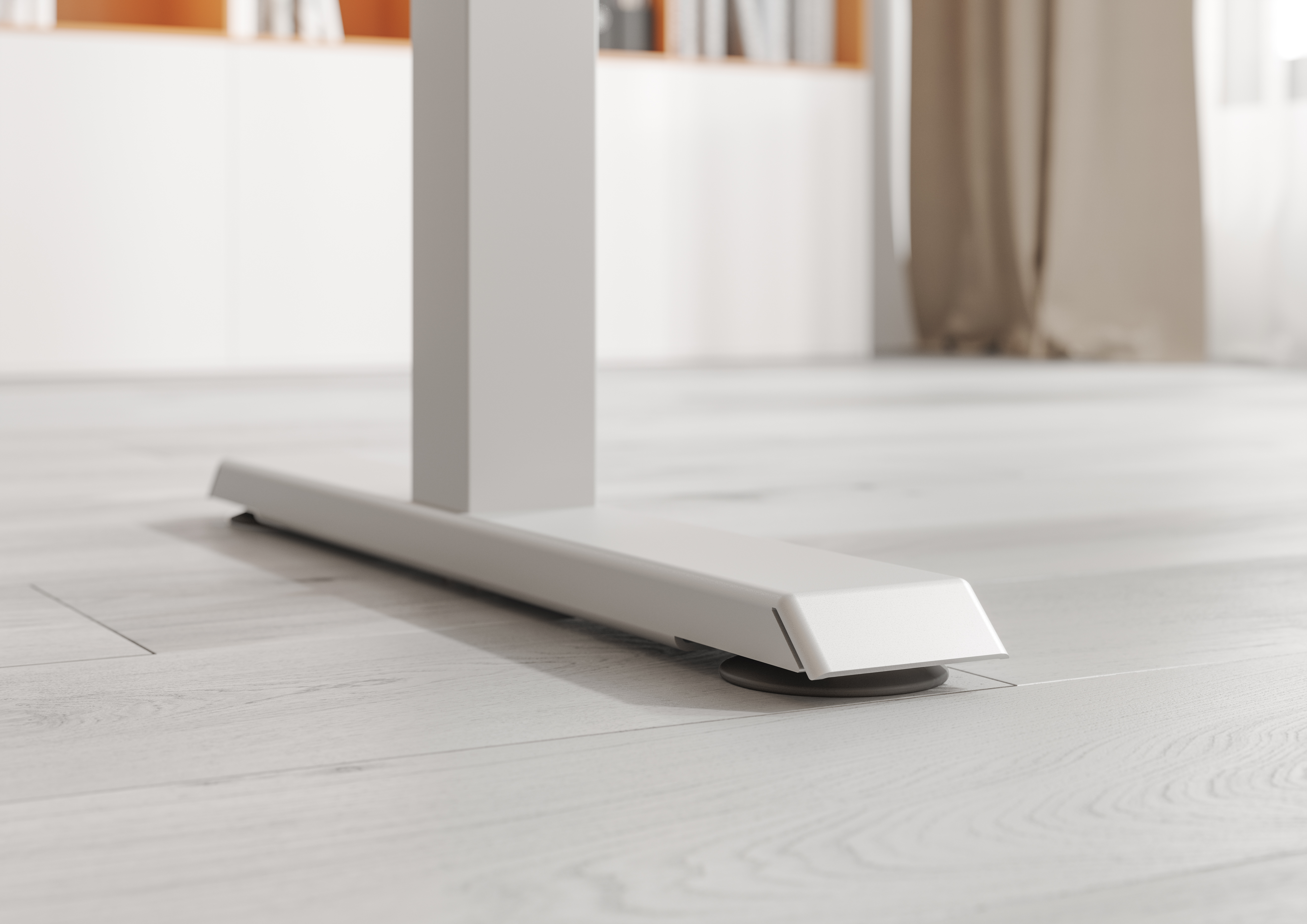 Sitz-Steh-Schreibtisch el.120x67cm Asteiche