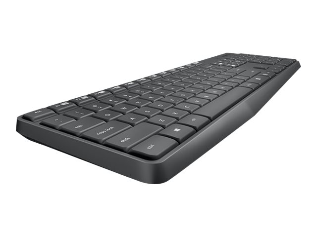 Logitech MK235 - Tastatur-und-Maus-Set - kabellos