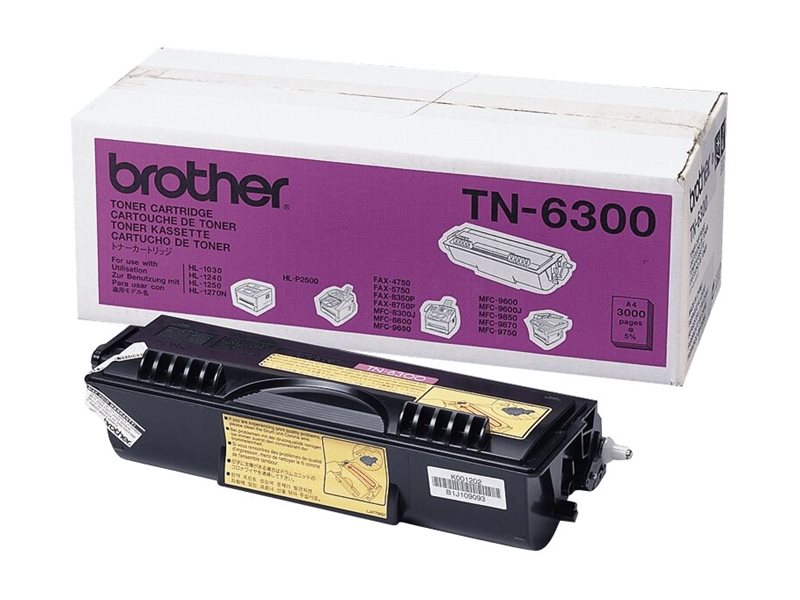 Brother TN6300 - Hohe Ergiebigkeit - Schwarz