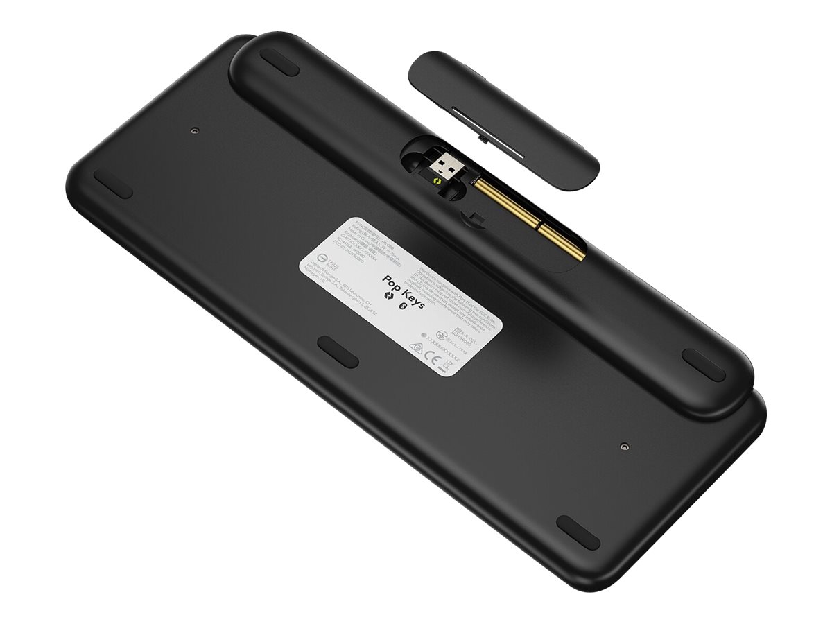 Logitech POP Keys - Tastatur - kabellos - Bluetooth 5.1, Bluetooth LE