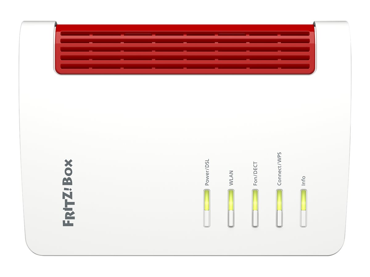 FRITZ! AVM FRITZ!Box 7530 - Wireless Router - DSL-Modem 4-Port-Switch - 1GbE - Wi-Fi 5 - Dual-Band - VoIP-Telefonadapter (DECT)