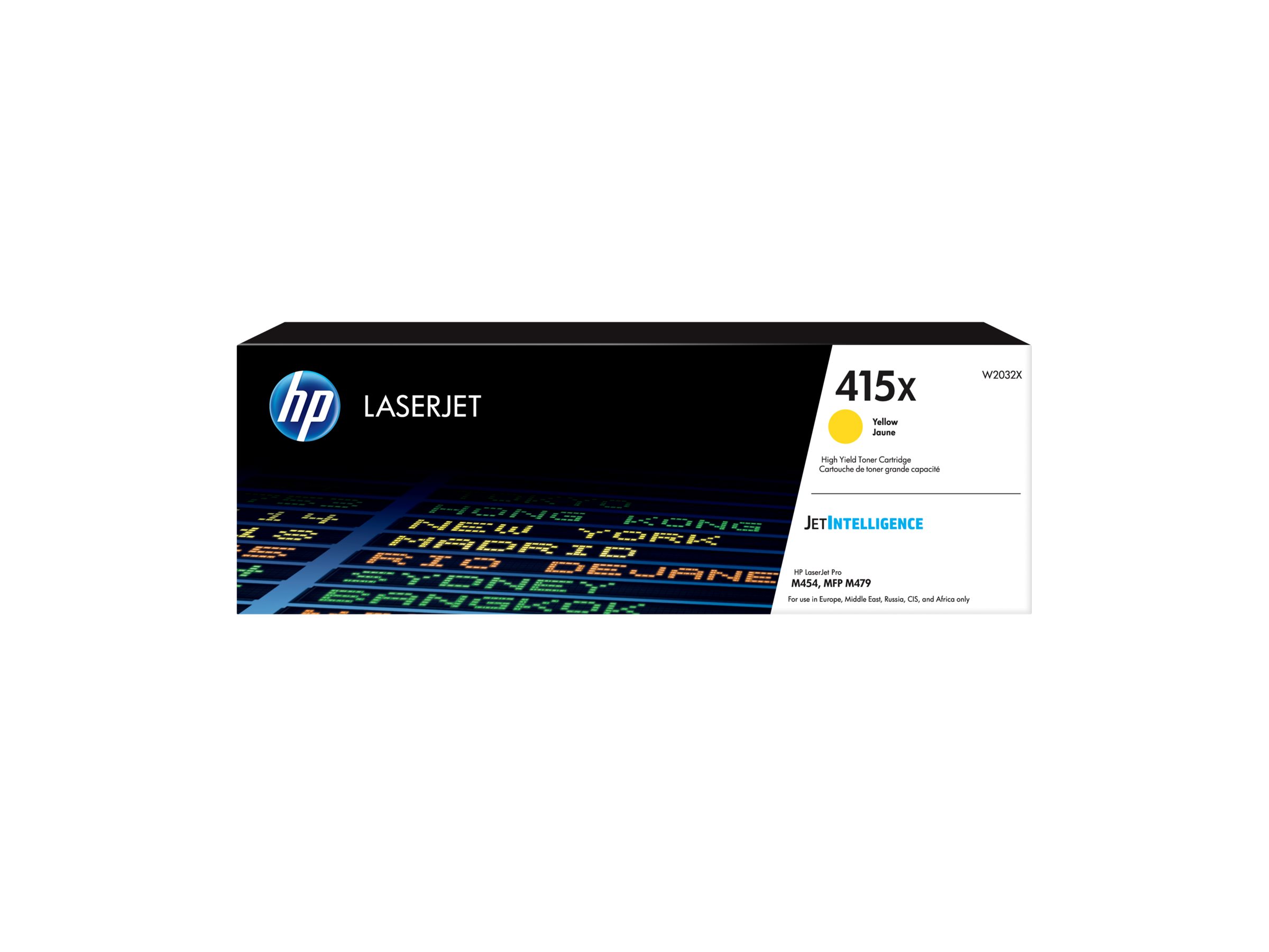 HP 415X - Hohe Ergiebigkeit - Gelb - original - LaserJet - Tonerpatrone (W2032X)