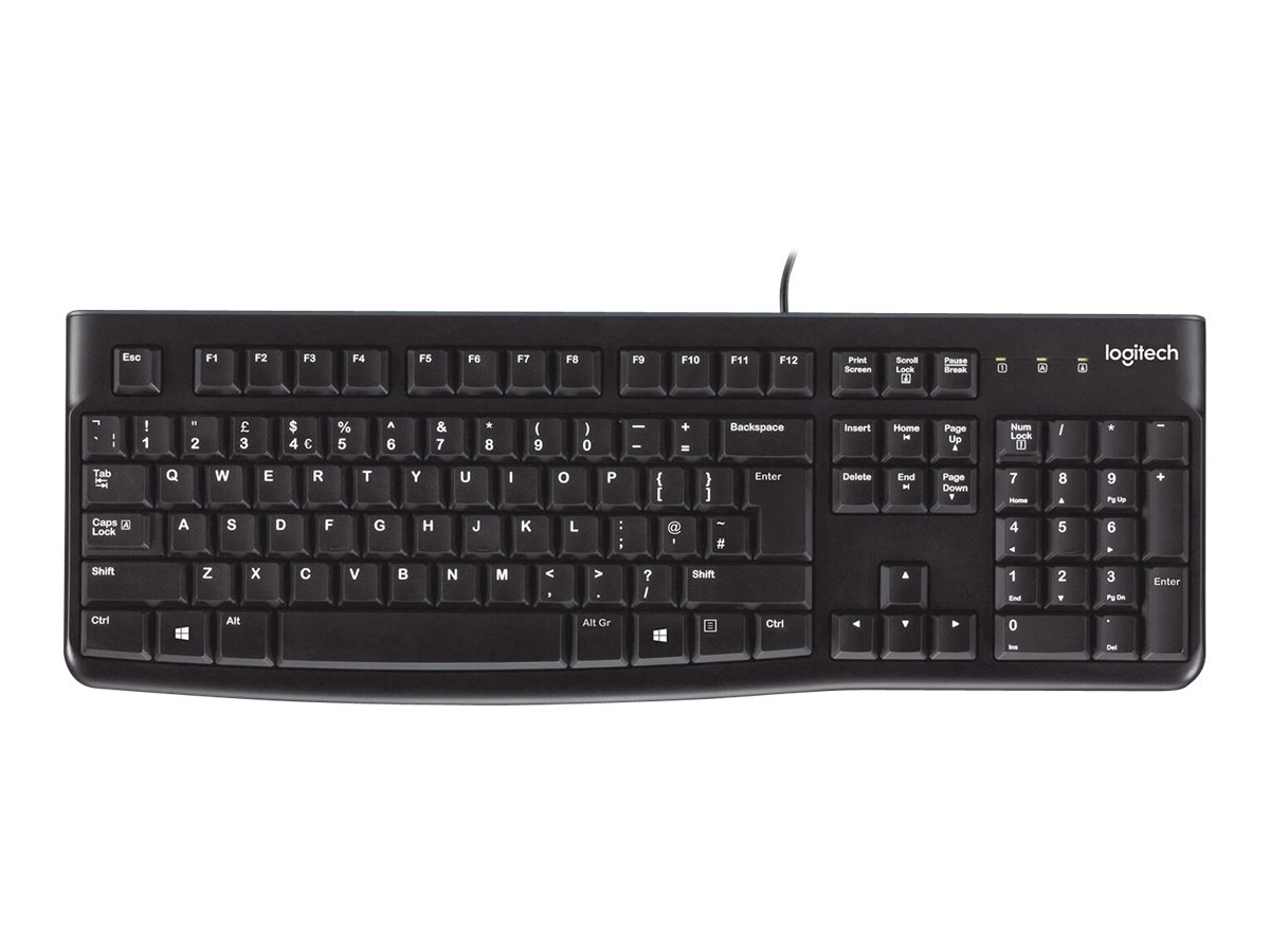 Logitech K120 - Tastatur - USB - QWERTY - Italienisch