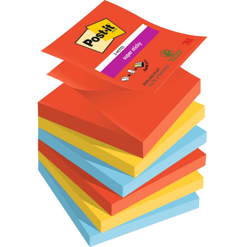 POST-IT R330-6SS-PLAY 76x76mm