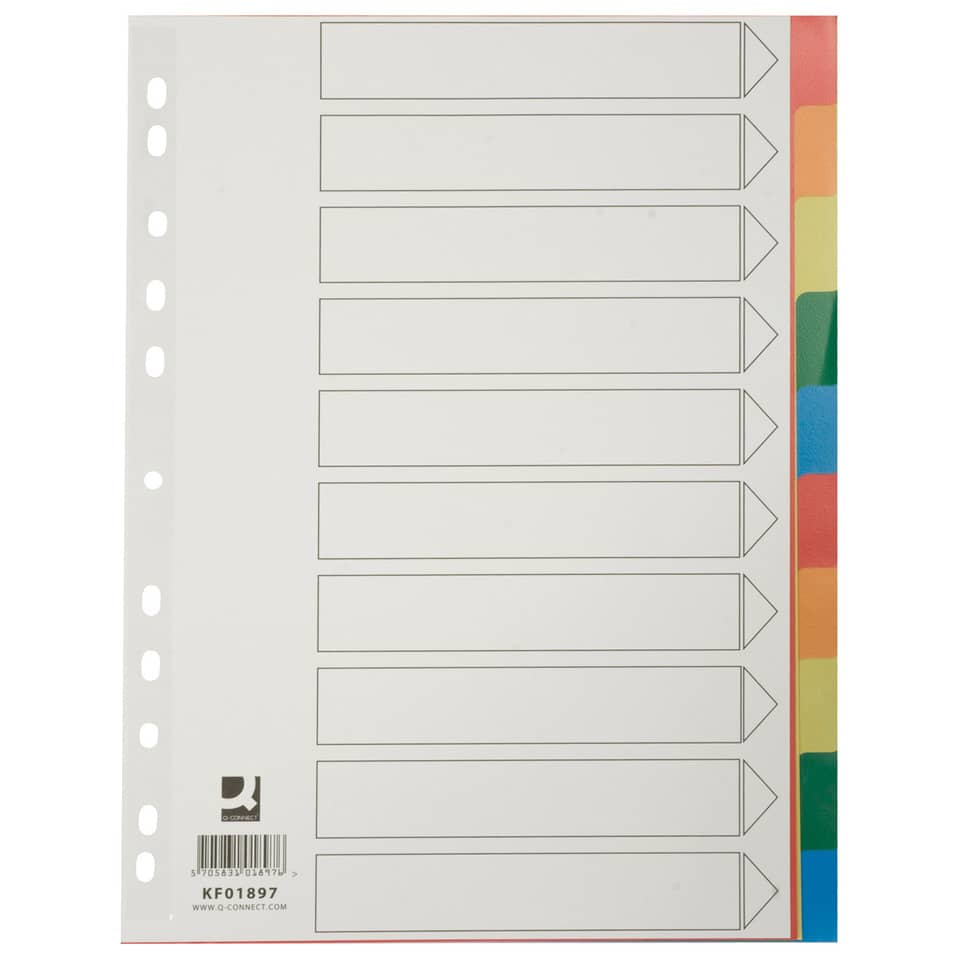 Q-CONNECT KF01897 Indexblatt