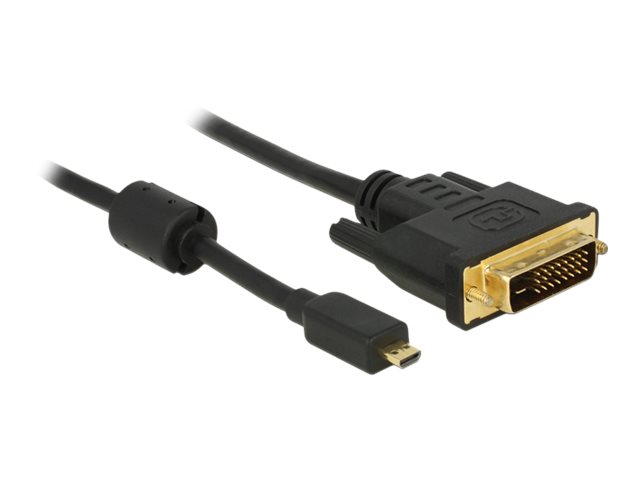 Delock Adapterkabel - Dual Link - DVI-D männlich zu 19 pin micro HDMI Type D männlich