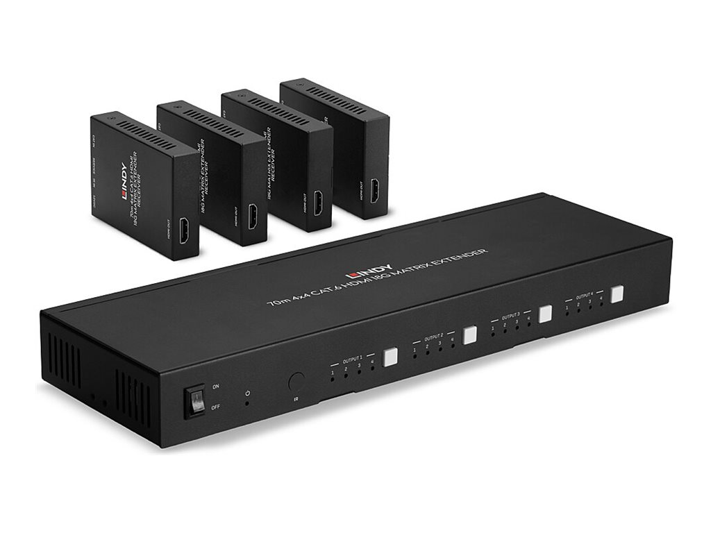 Lindy Video-/Audio-/Infrarot-/Netzwerkverlängerungskabel
