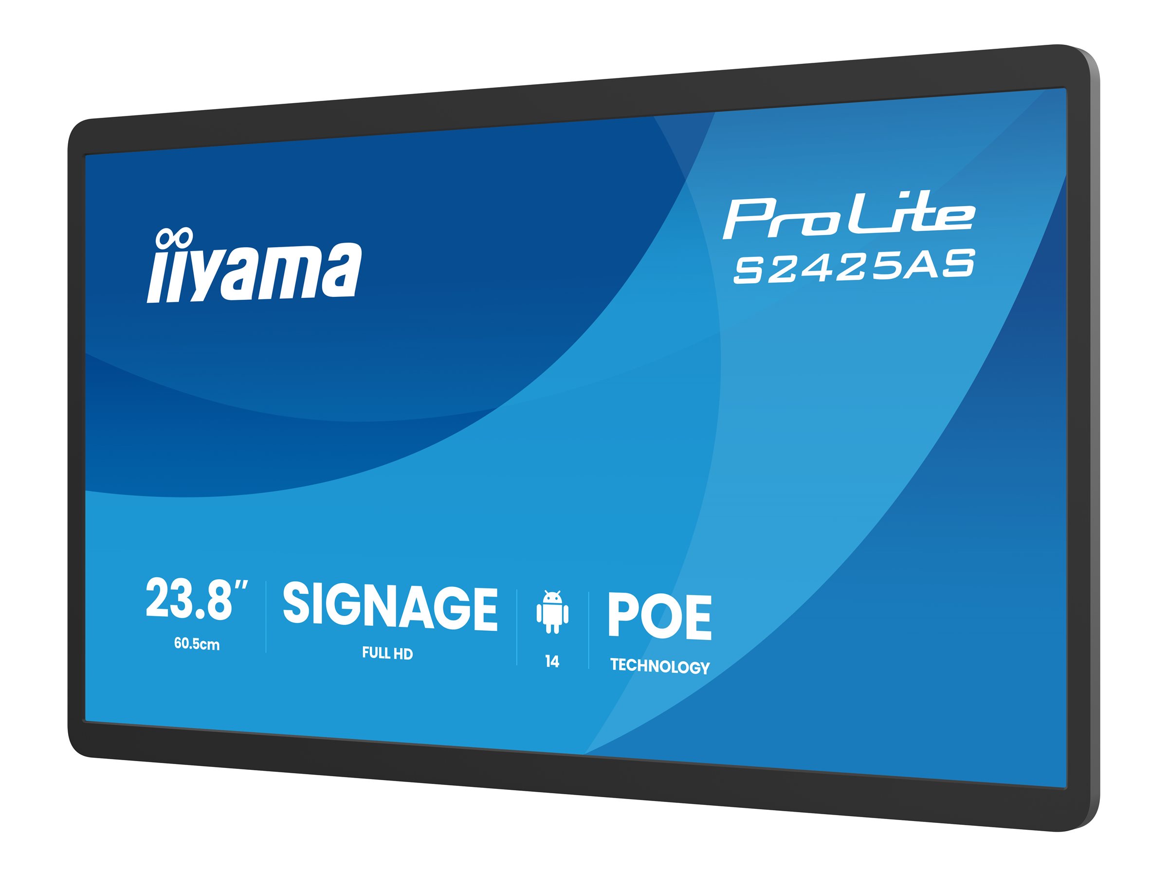 Iiyama ProLite S2425AS-B1P - 61 cm (24") Diagonalklasse (60.5 cm (23.8")