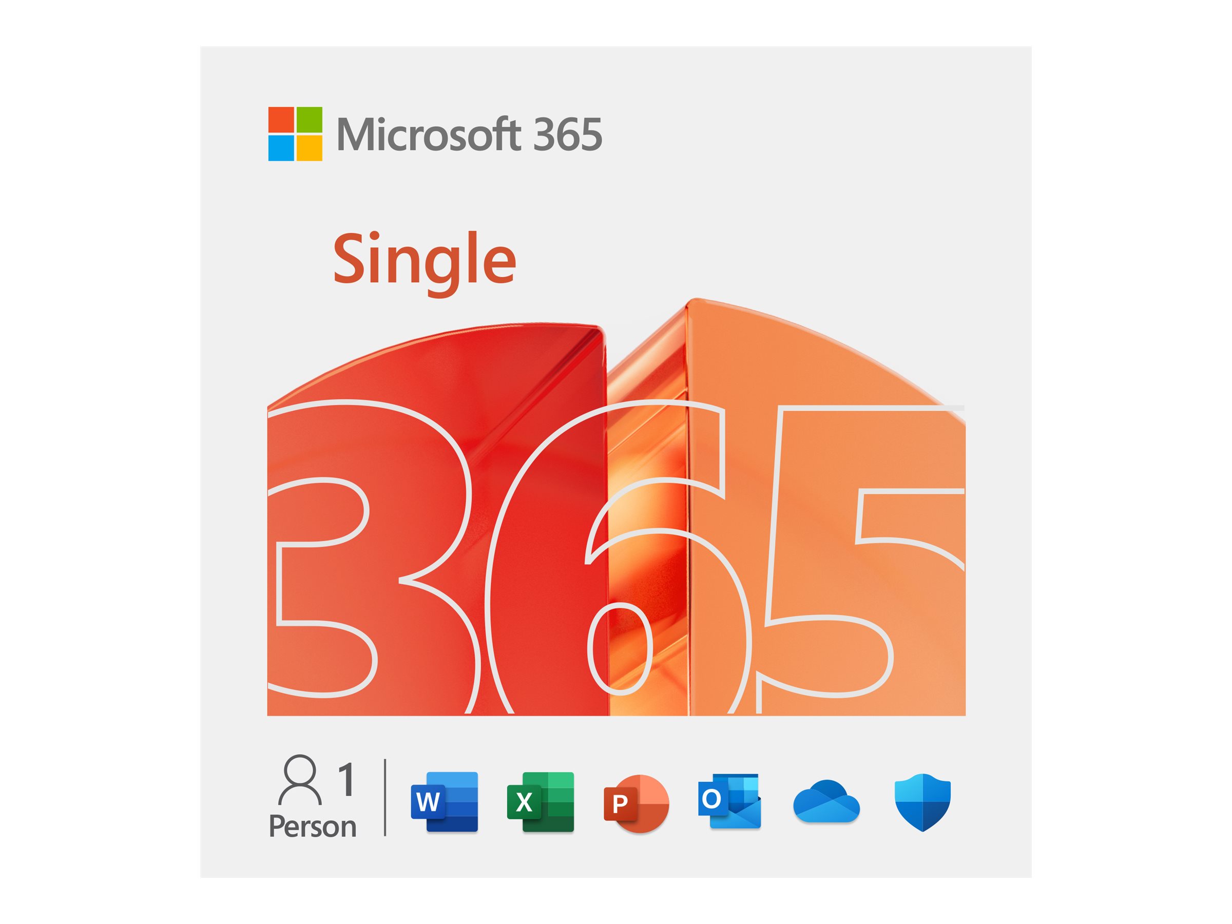 Microsoft 365 Single - Abonnement-Lizenz (1 Jahr)