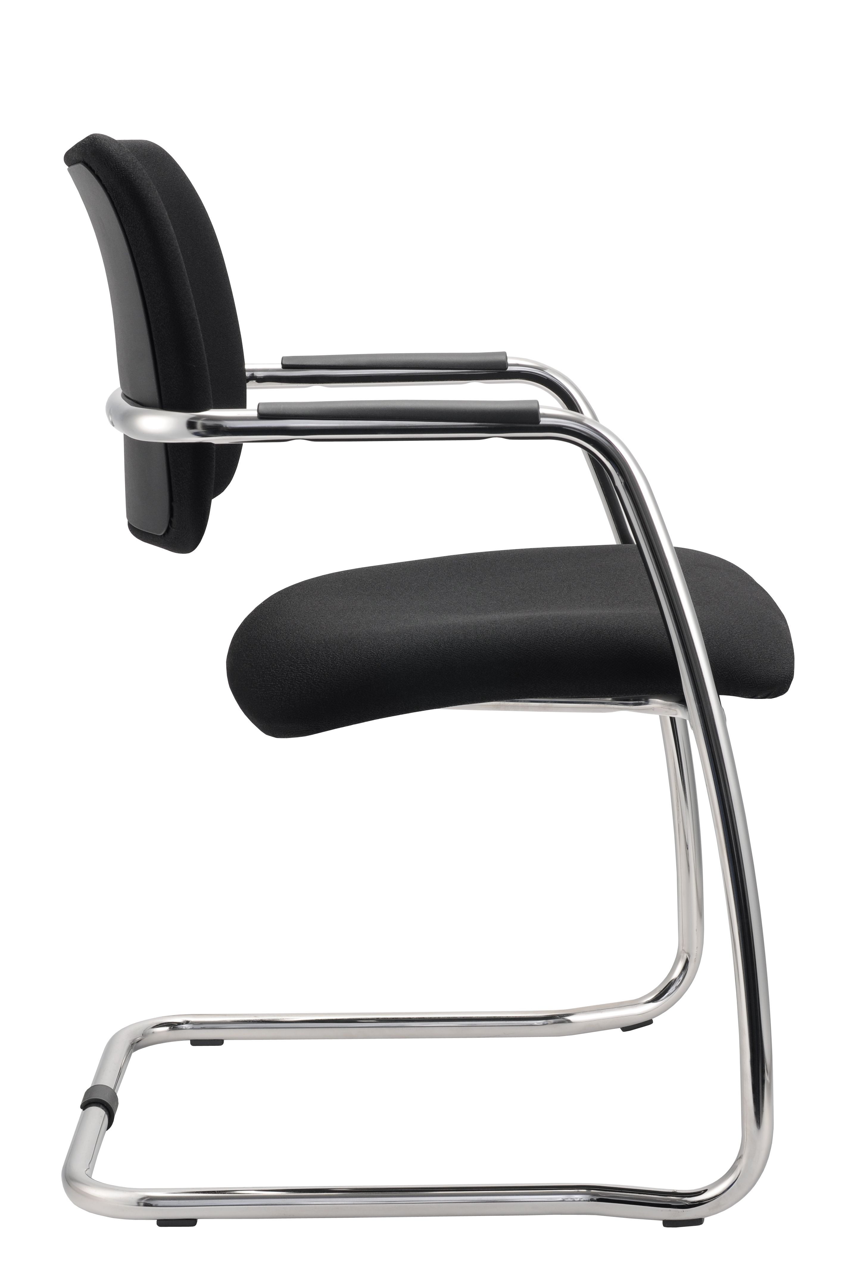 Freischwinger, 2 Stck,, Schwarz