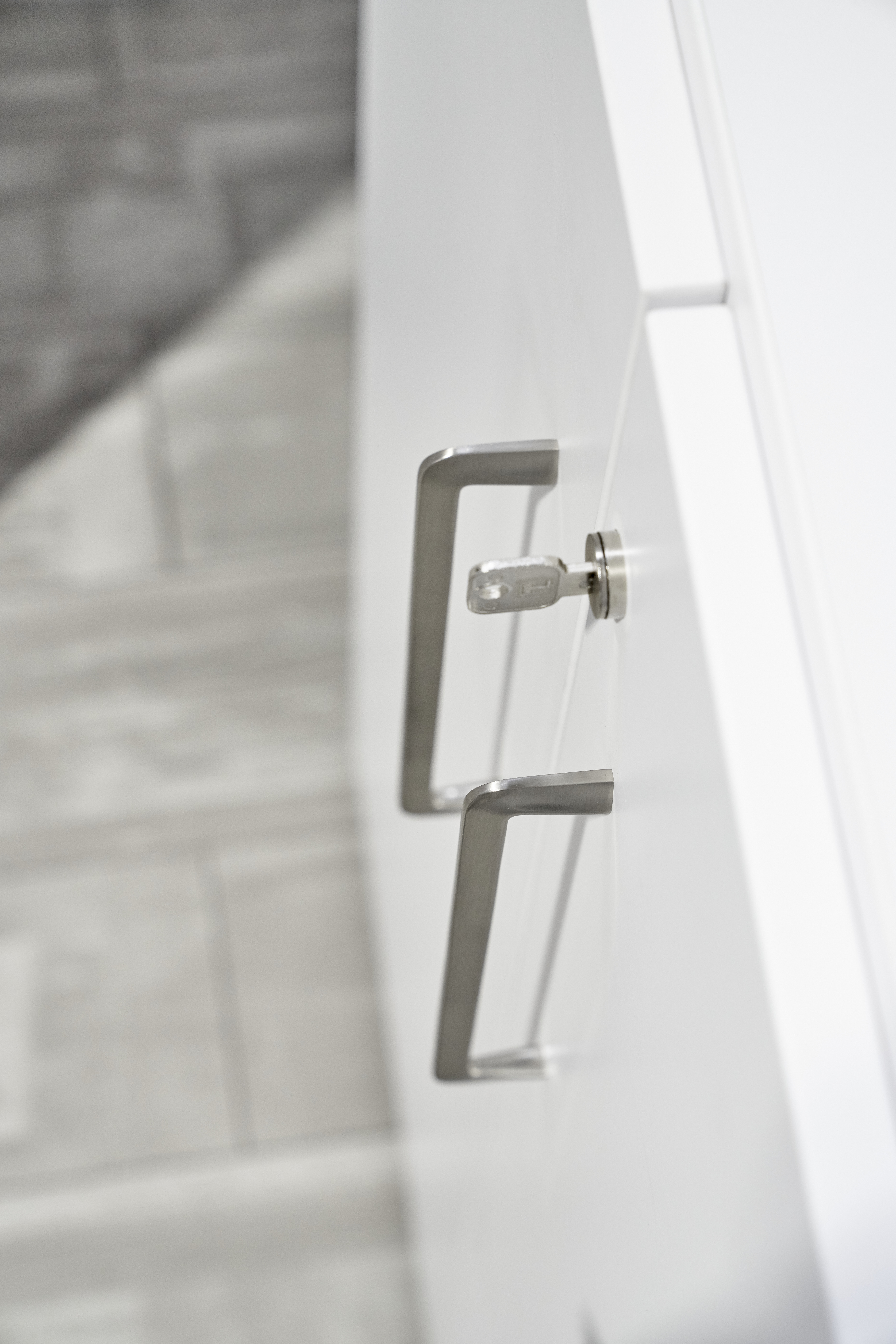 Regal/Türen 2OH 928T2 Graphit/Ahorn