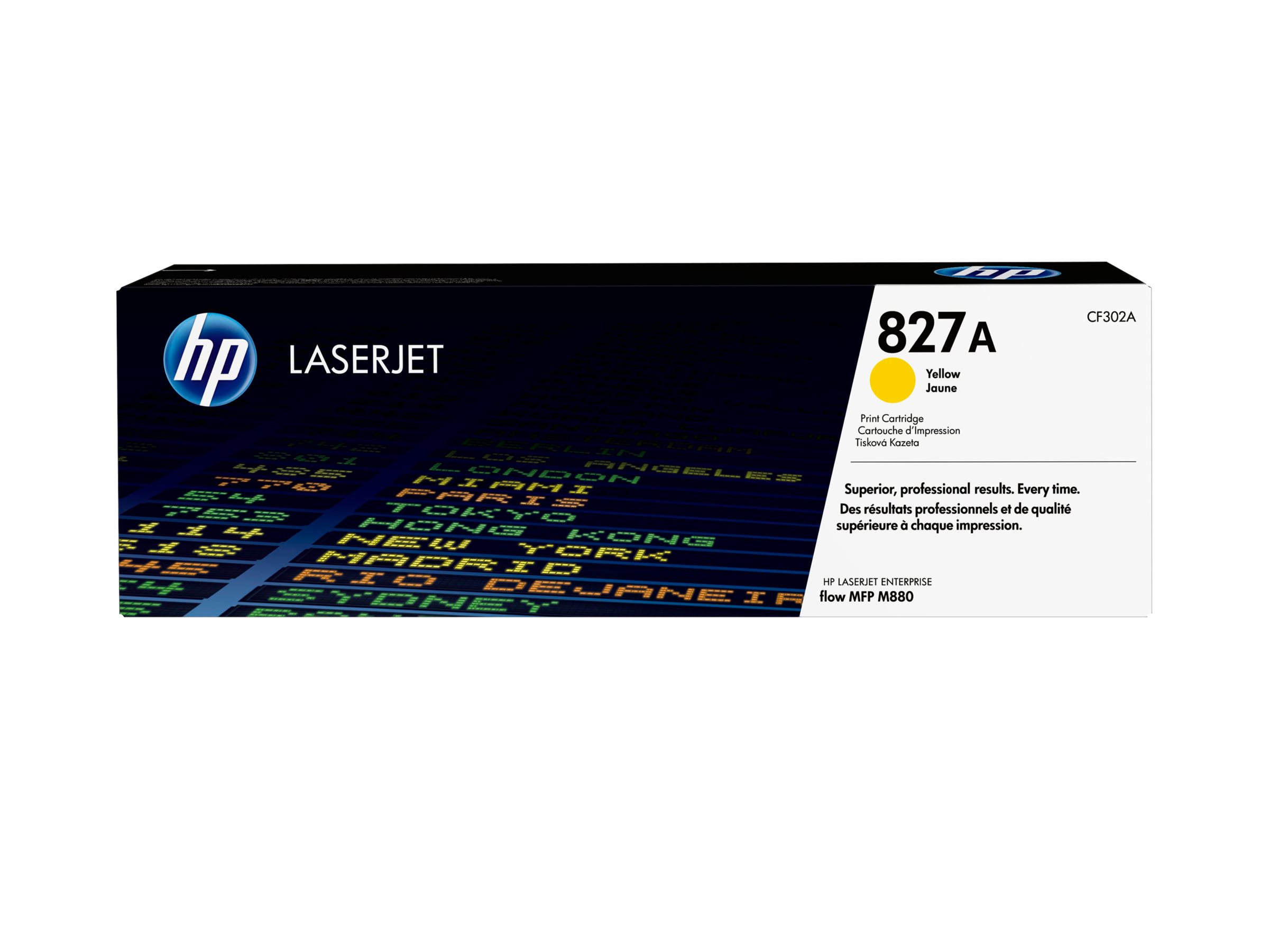 HP 827A - Gelb - original - LaserJet - Tonerpatrone (CF302A)