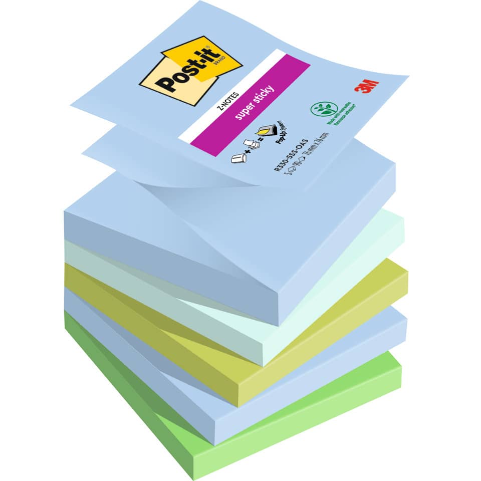 POST-IT R330-5SS-OAS 76x76mm