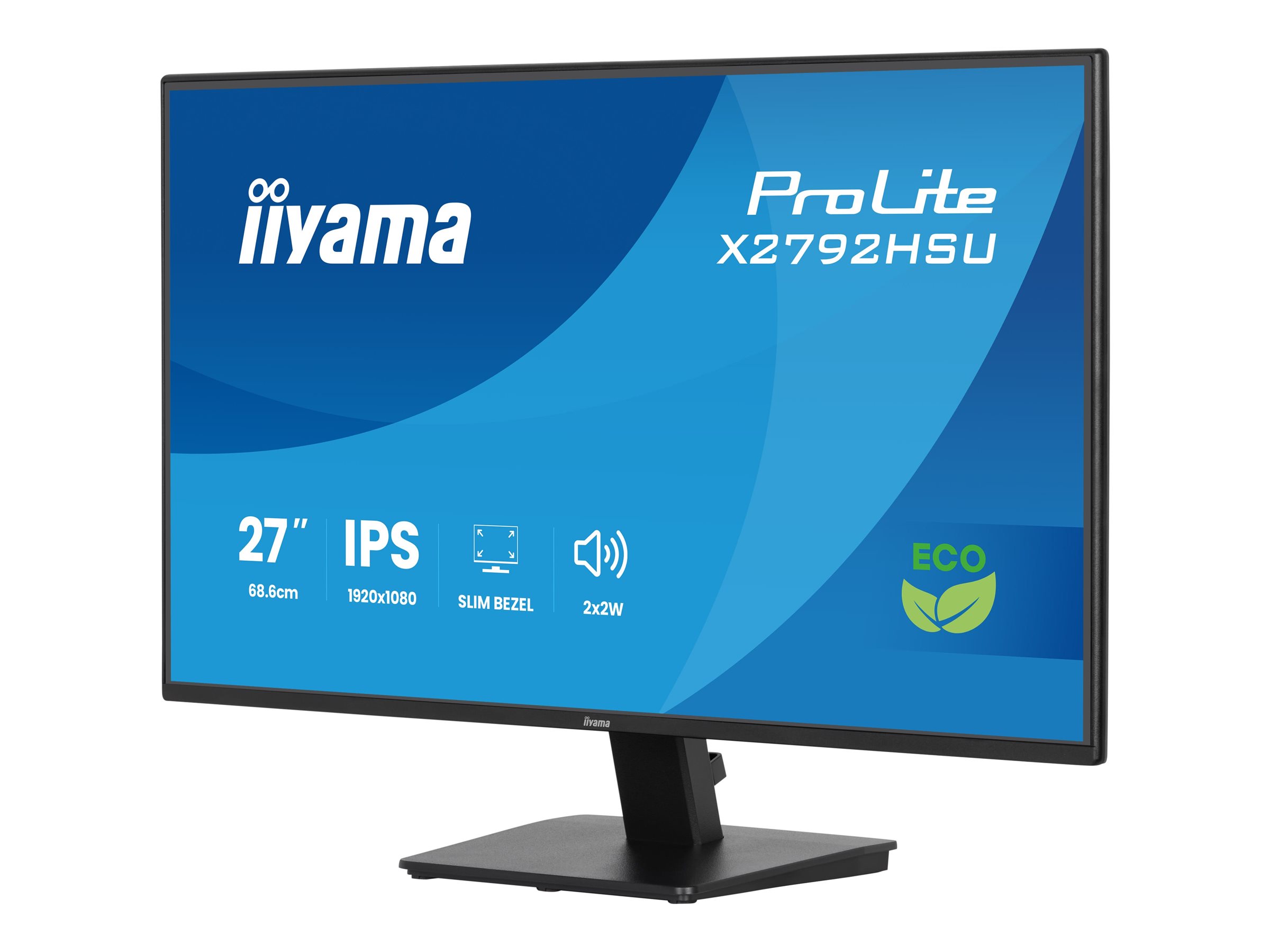 Iiyama ProLite X2792HSU-B1 - LED-Monitor - 68.6 cm (27")