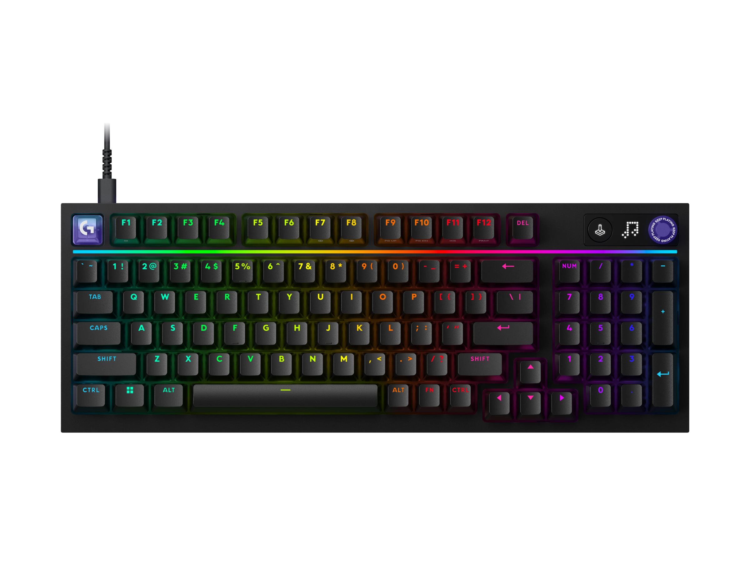 Logitech G G316 X 98 - Tastatur - 98% - hintergrundbeleuchtet