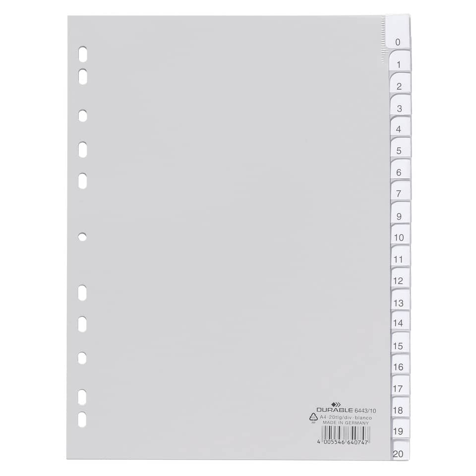 DURABLE 6443 10 Beschriftungssch. ausw.