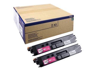 Brother TN329M - 2er-Pack - Magenta - original
