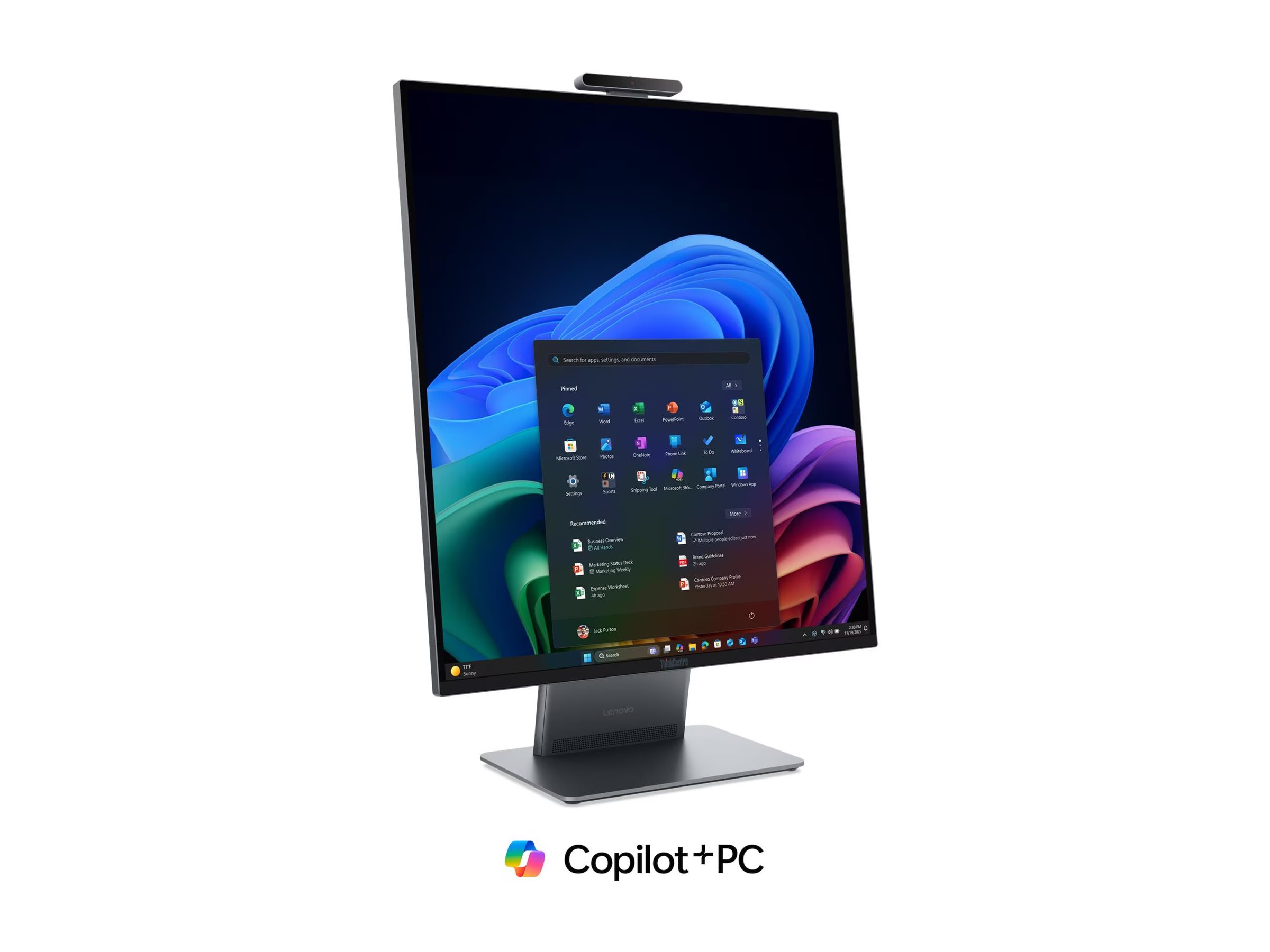Lenovo ThinkCentre X 13H4 - All-in-One (Komplettlösung) - mit voll funktionsfähigem Monitorständer - Core Ultra X7 368H / 2 GHz - vPro Enterprise - RAM 32 GB - SSD 512 GB - NVMe, TCG Opal Encryption 2 - Arc B390 - Wi-Fi 6, Wi-Fi 7, Bluetooth - WLAN: 802.1