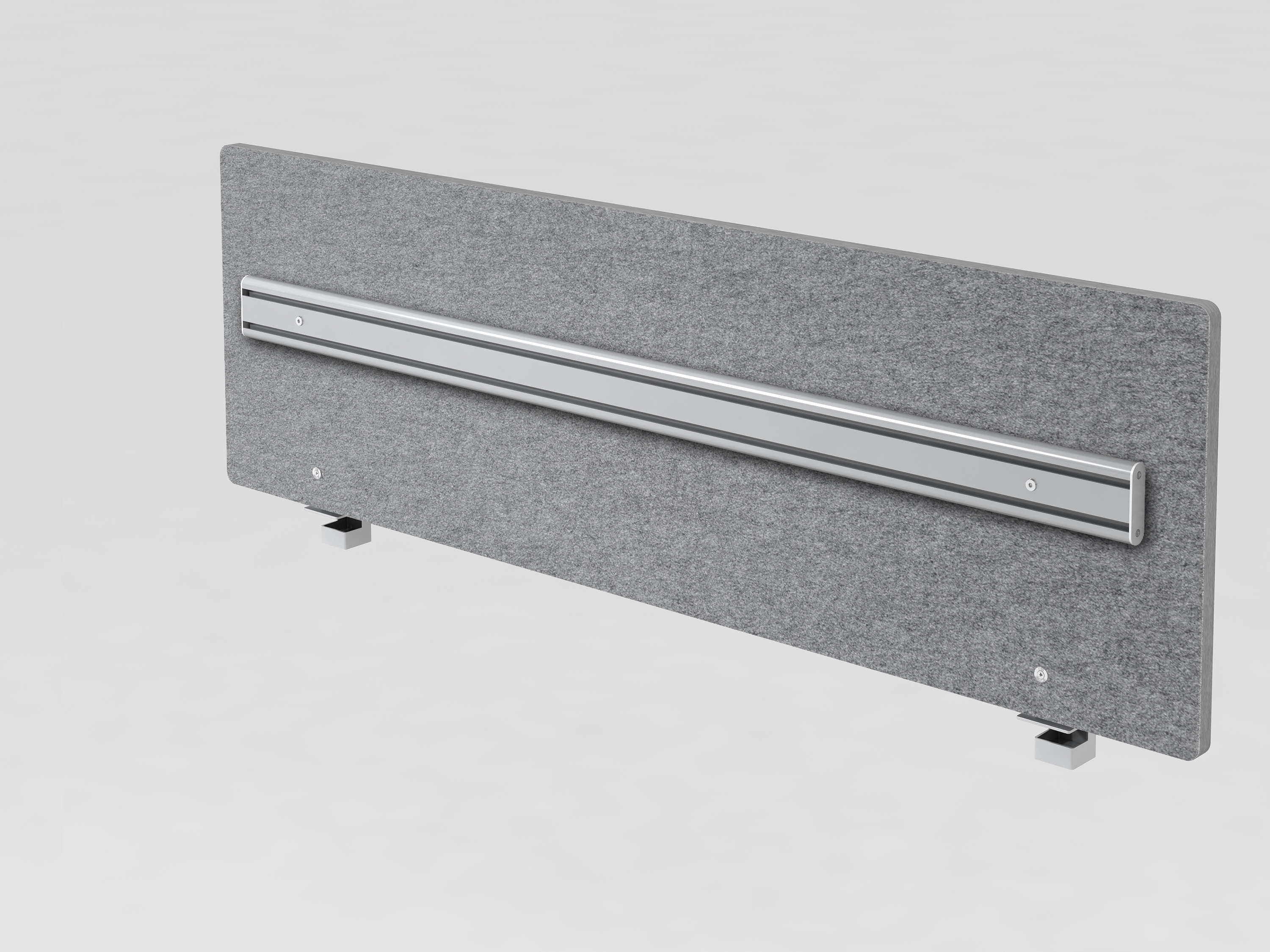 Akustik-ORGAwand 160cm, Grau-meliert