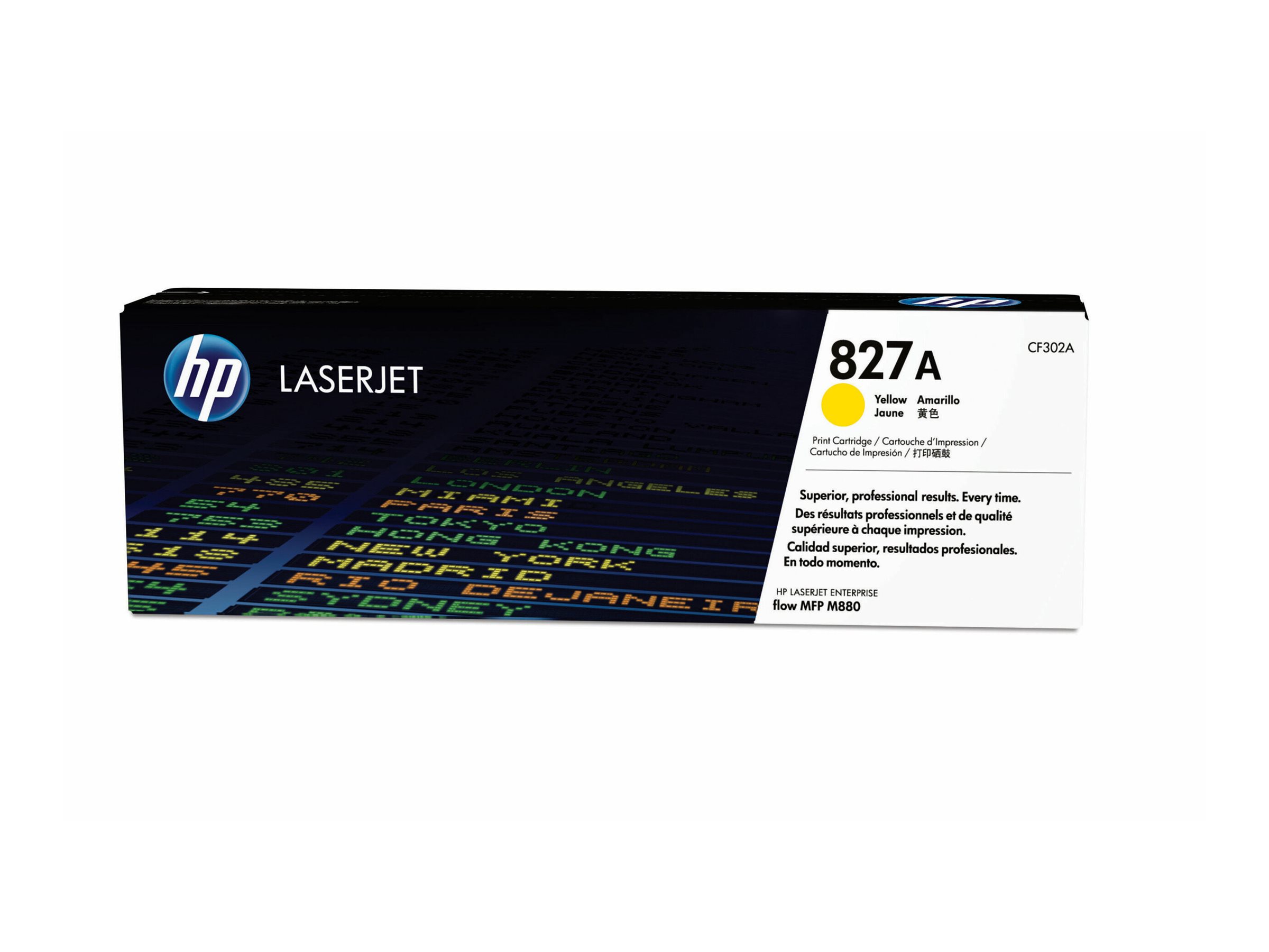 HP 827A - Gelb - original - LaserJet - Tonerpatrone (CF302A)