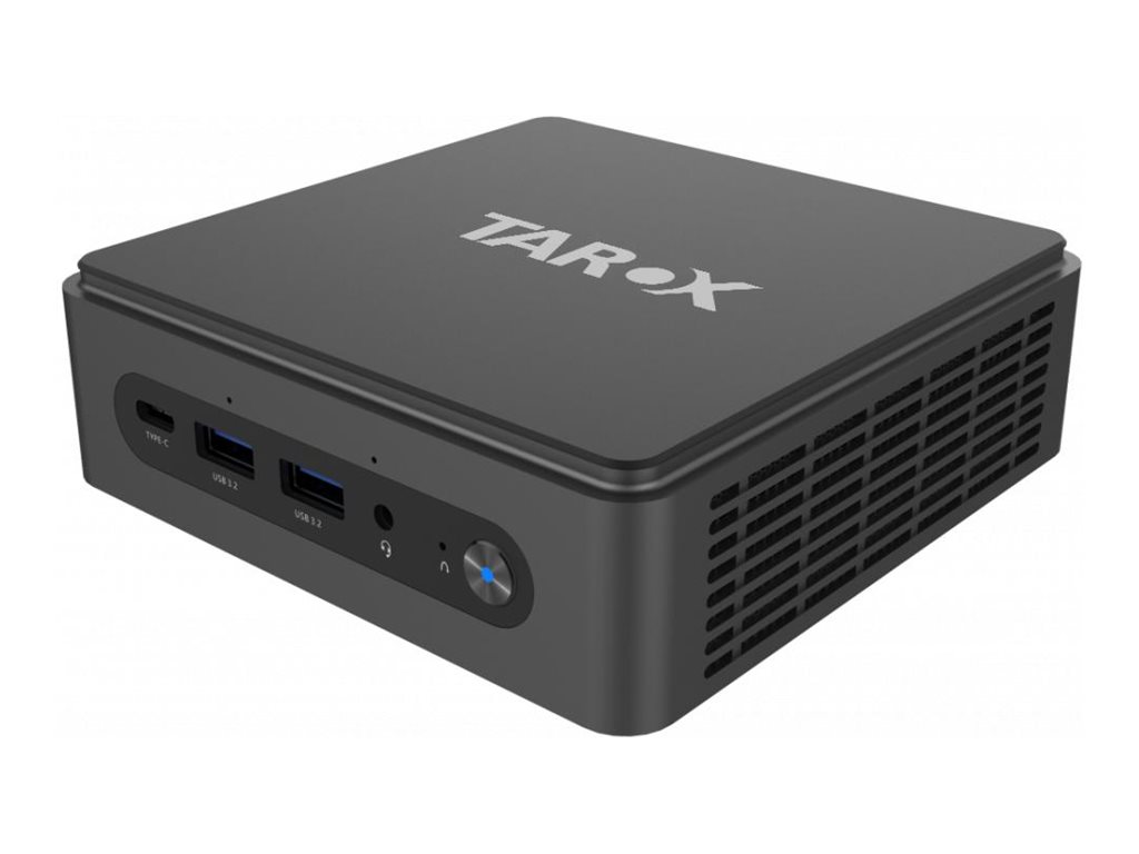 TAROX G12 - Mini-PC - Core i3 i3-1235U - RAM 16 GB - SSD 500 GB - NVMe - UHD Graphics - Wi-Fi 6E, 1GbE, 2.5GbE, Bluetooth - WLAN: 802.11a/b/g/n/ac/ax (Wi-Fi 6E)