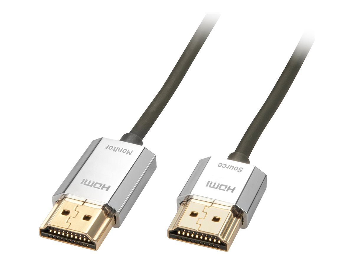 Lindy CROMO Slim High Speed HDMI Cable with Ethernet