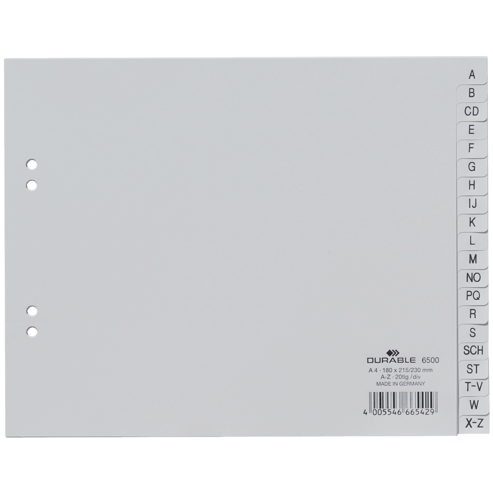 DURABLE 6500 10 teildeckend geprägt